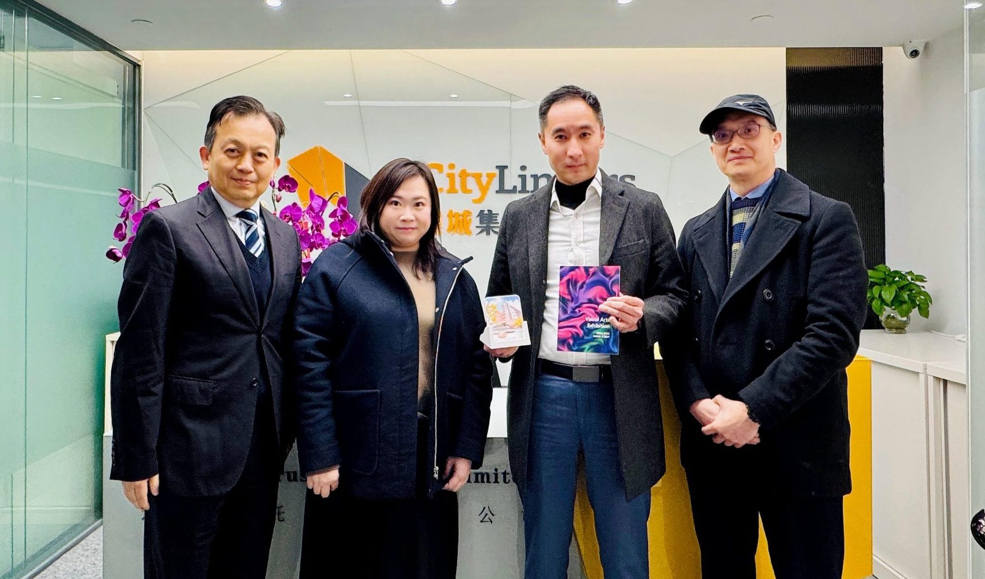 Representatives from EdUHK, Creative Secondary School, TWGHs Yau Tze Tin Memorial College visited CityLinkers Group