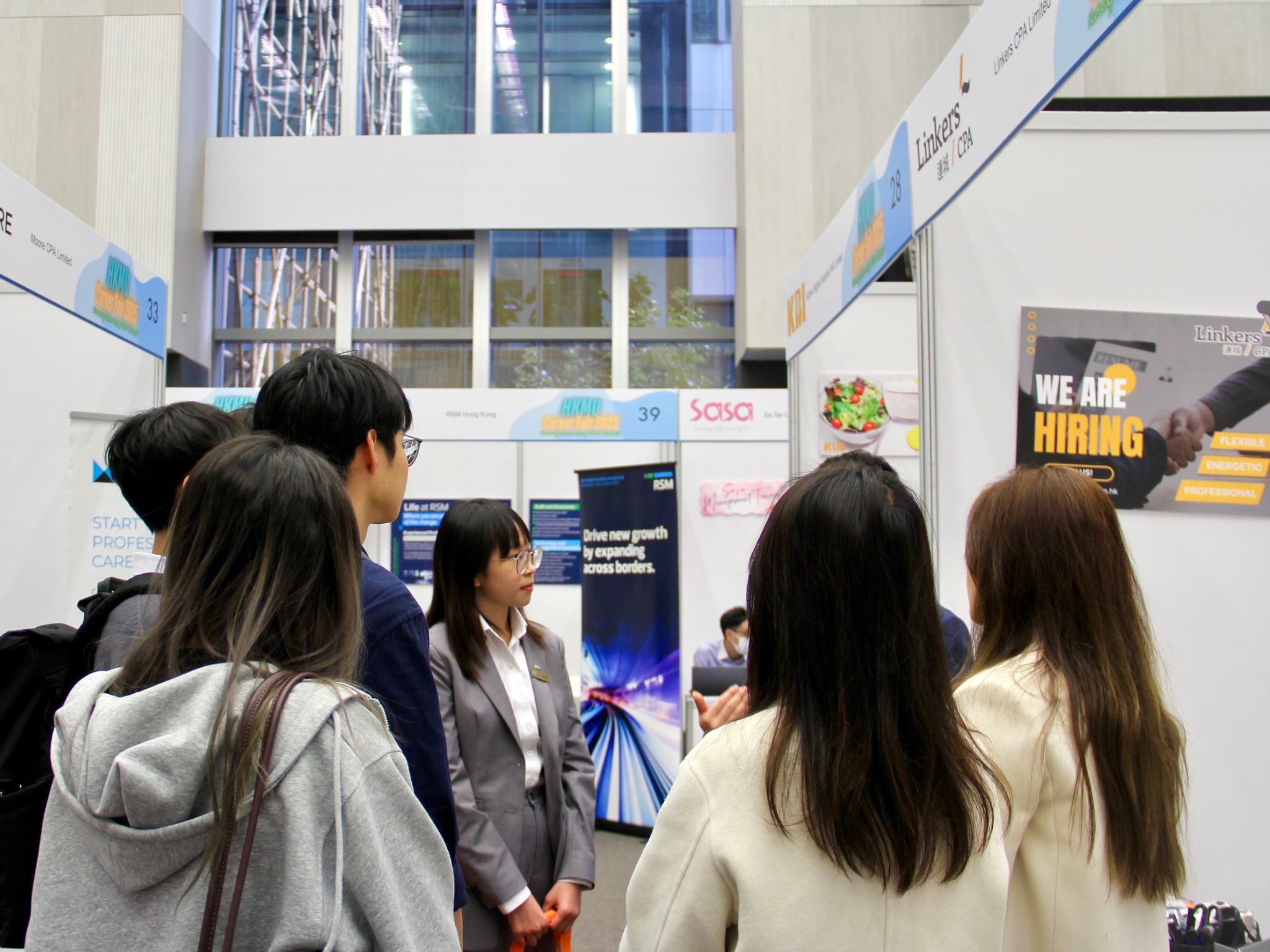 CityLinkers Group participated in HKMU Career Fair 2025